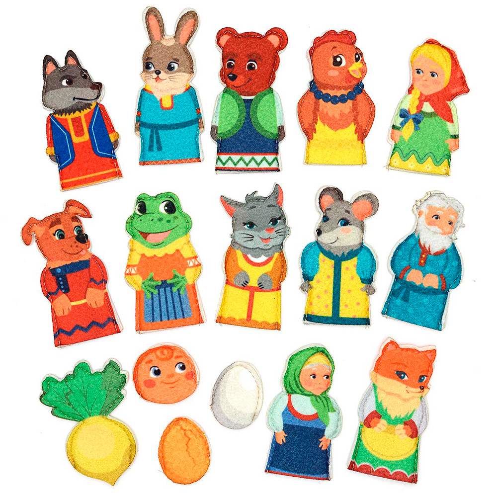 Кукольный Пальчиковый театр Сказки 5в1 LIP1331 в Нижнем Новгороде