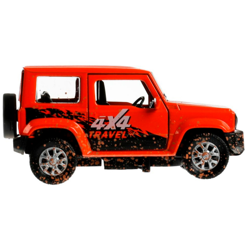 Модель JIMNY-12MUD-OG SUZUKI JIMNY 11,5 см оранж Технопарк в коробке /72/ в Нижнем Новгороде