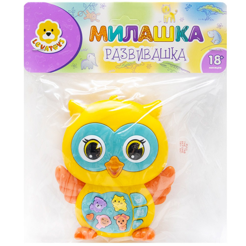 Пианино Levatoys YS855-101D1 Сова желтая в пак. в Нижнем Новгороде