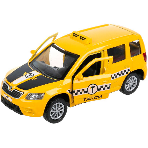 Модель YETI-12SLTAX-YE SKODA YETI ТАКСИ Технопарк в коробке в Нижнем Новгороде