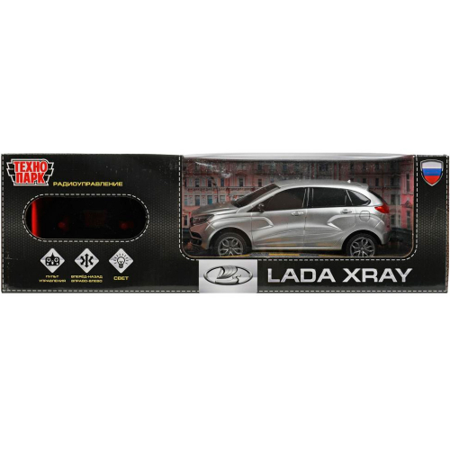 Машина на радиоуправлении LADAXRAY-18L-GY LADA XRAY 18 см, свет, сереб Технопарк в кор /36/ в Нижнем Новгороде
