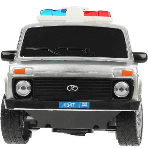Машина на радиоуправлении LADA4X4-18LPOL-GY LADA ПОЛИЦИЯ 4x4 18 см, свет, сер Технопарк в кор /24/ в Нижнем Новгороде