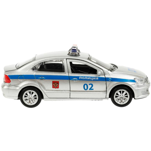 Модель POLO-12POL-SR VOLKSWAGEN POLO ПОЛИЦИЯ 12 см Технопарк  в коробке в Нижнем Новгороде