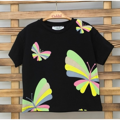 3801-077 Футболка для девочек Cichlid