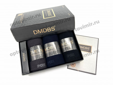 Носки мужские Dmdbs антибактериальные коробке + мыло 3 пары AF-569 оптом