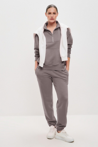 Костюм (Брюки+Худи) EZANNA, 1095919 W1Ks362F3 Мокрый асфальт