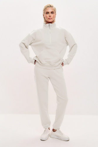 Костюм (Брюки+Худи) EZANNA, 1095920 W1Ks362F3 Жемчужный
