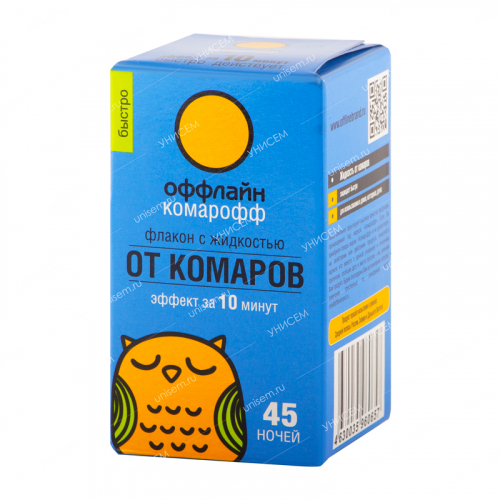 Жидкость Комарофф Быстро 45 ночей (24 шт)