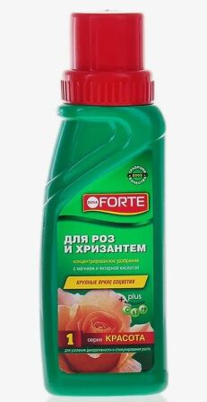 Bona Forte Красота Для роз и хризантем, флакон 285 мл
