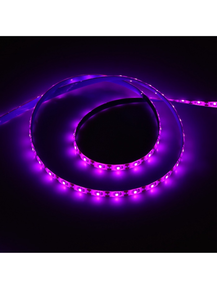 Фитолента для растений Luazon Lighting, светодиодная, 10.3 Вт, 3 м, IP65, 5 В, 60 LED/м, USB, SMD5050, мультиспектральная