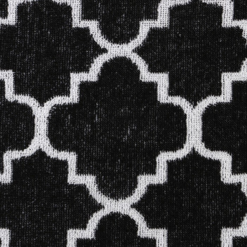 Полотенце махровое Этель Ornament, 50×90 см, 100% хлопок, 420 г/м², чёрно-белое