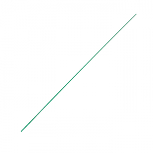 Колышек для подвязки растений, h=200 см, d=1 см, металл, зелёный, Greengo