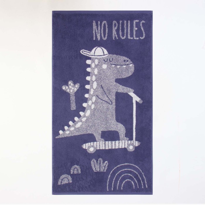 Полотенце махровое Этель No rules, 50х90 см, 100% хлопок, 420 г/м2