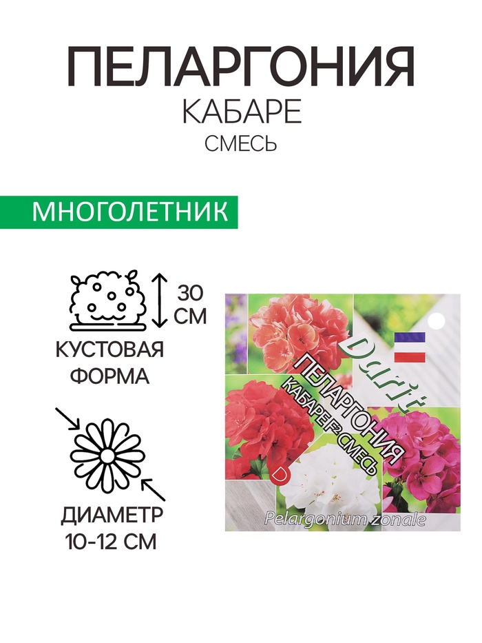 Семена цветов Пеларгония