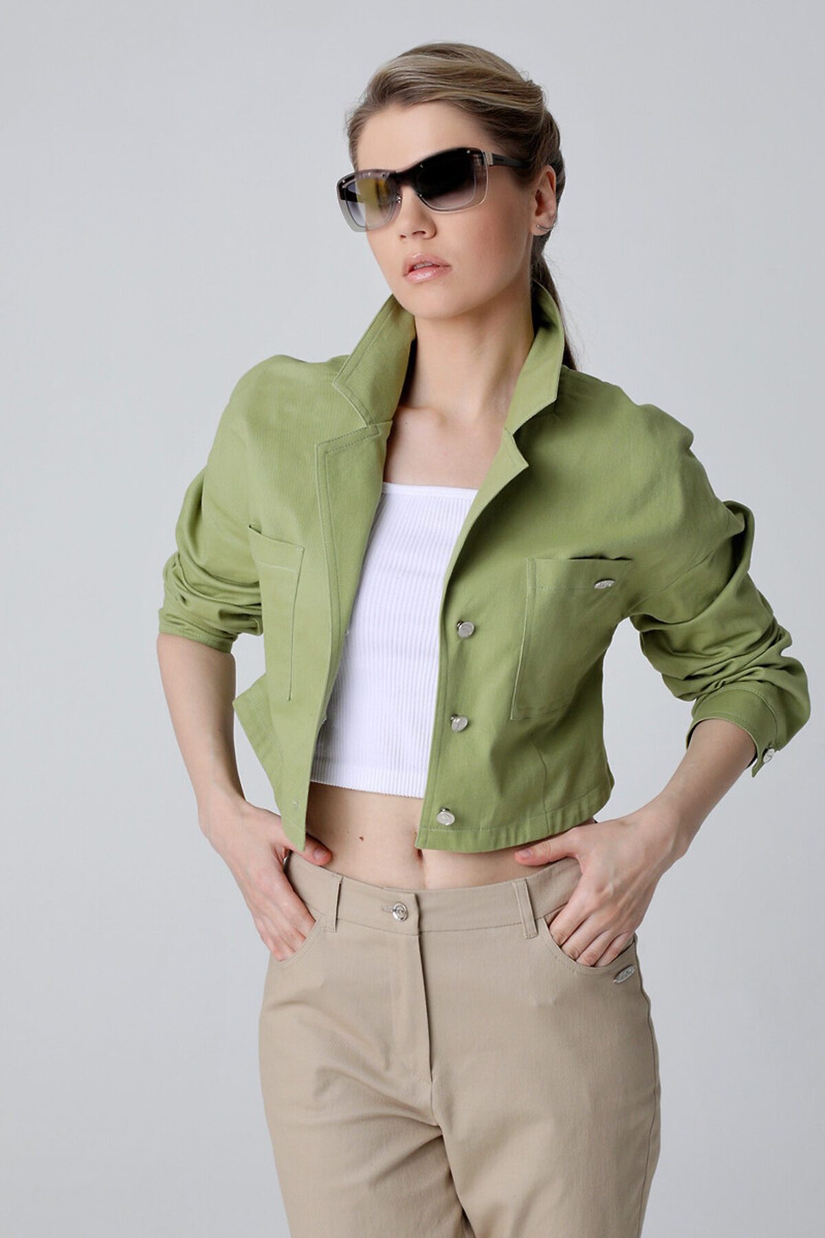 Ст.цена 2600р. Жакет DIZZYWAY #985490 24216 Св.зеленый