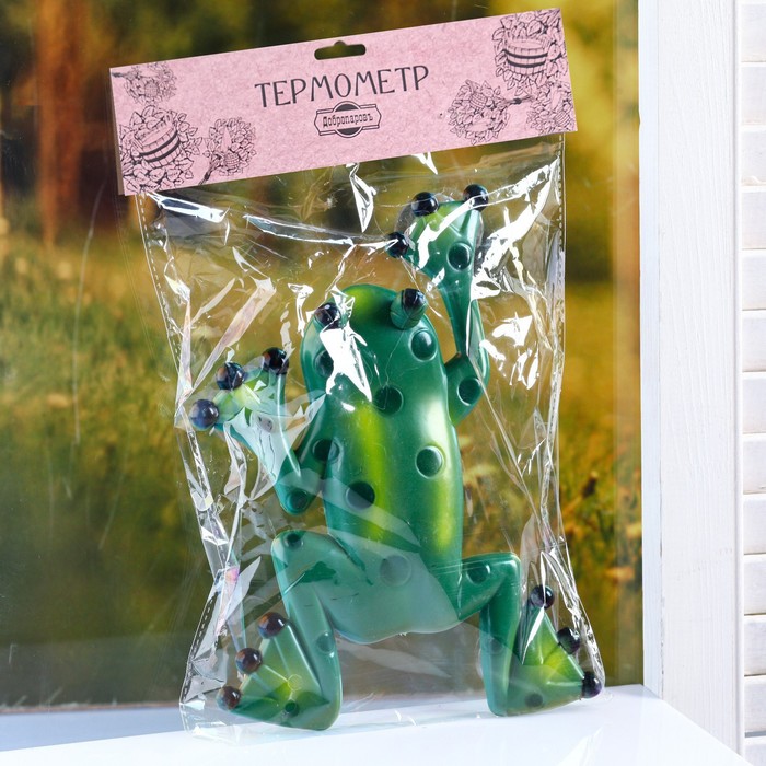 Пластиковый термометр оконный