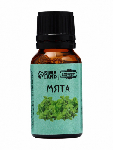 Эфирное масло «Мята», флакон-капельница, 17 мл «Добропаровъ»