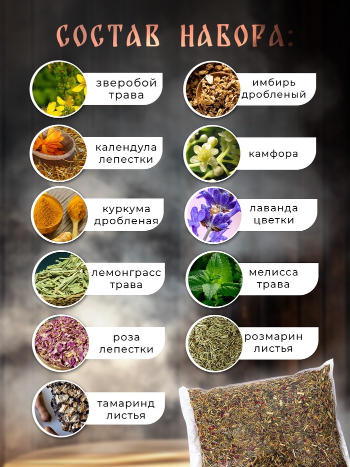 УЦЕНКА Травяная запарка для бани