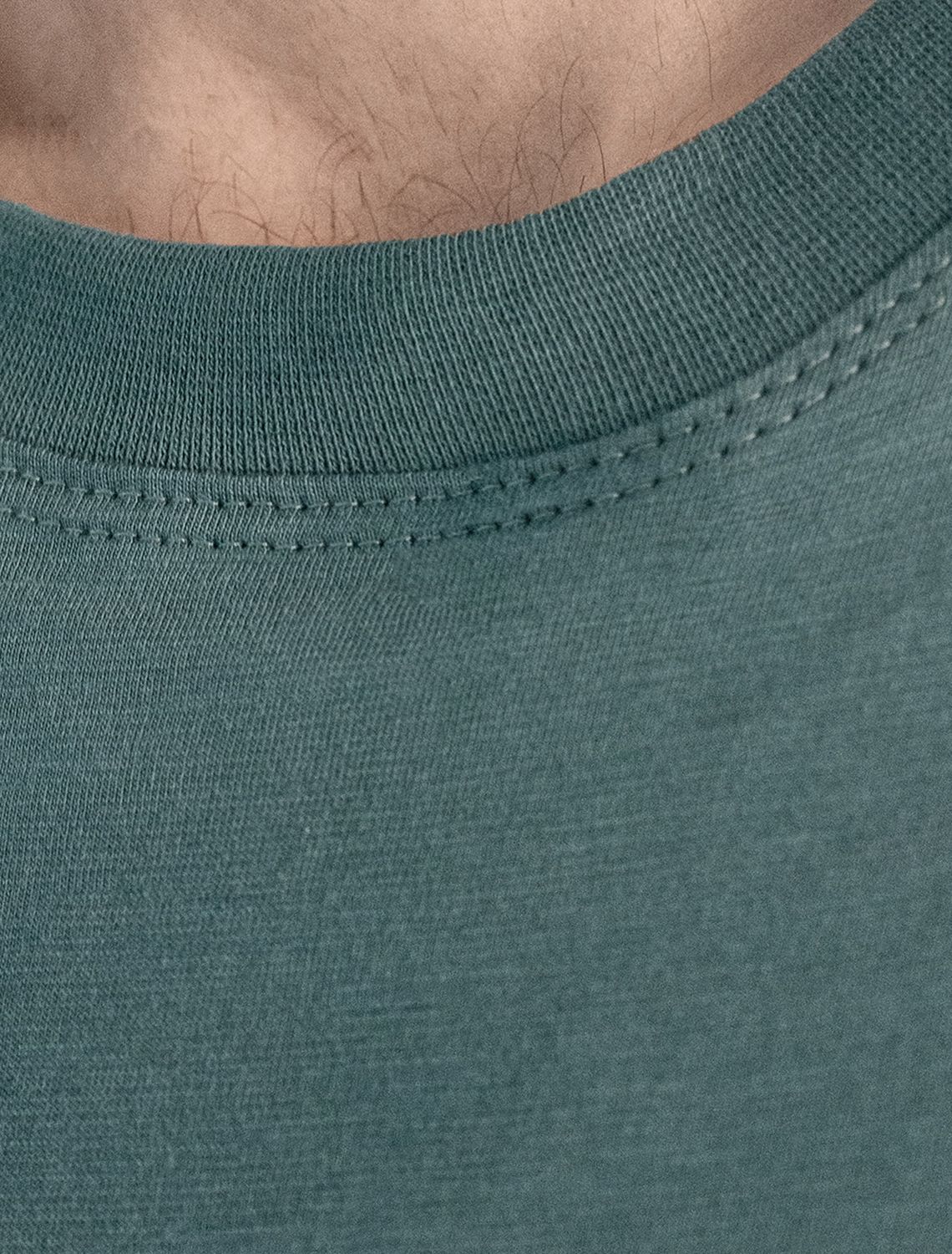 Футболка из фактурного полотна из 100% хлопка U49.040 полынь