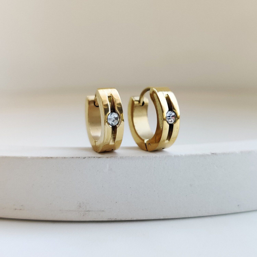 Серьги из стали