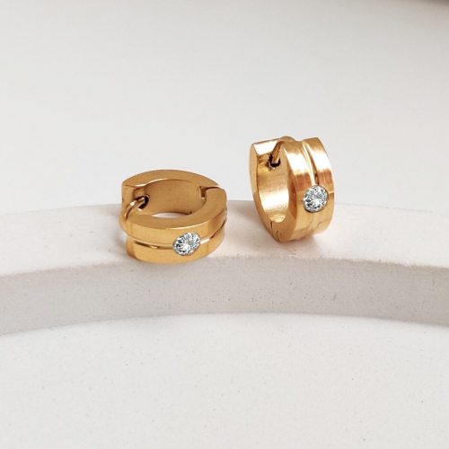 Серьги из стали