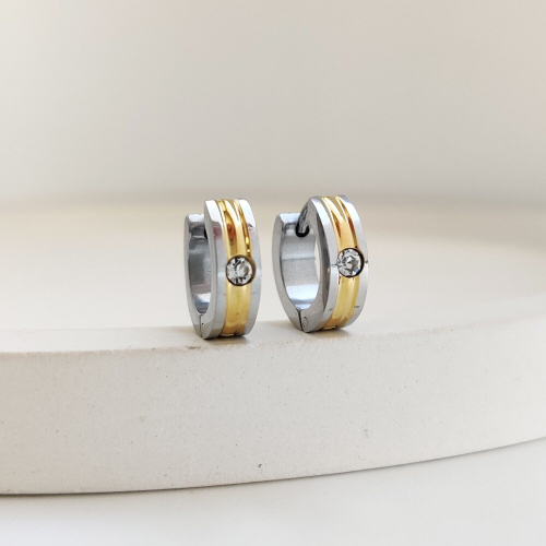 Серьги из стали