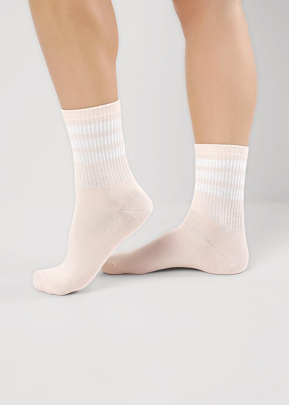 CLE Д5565 Носки женские Д5565 св.розовый