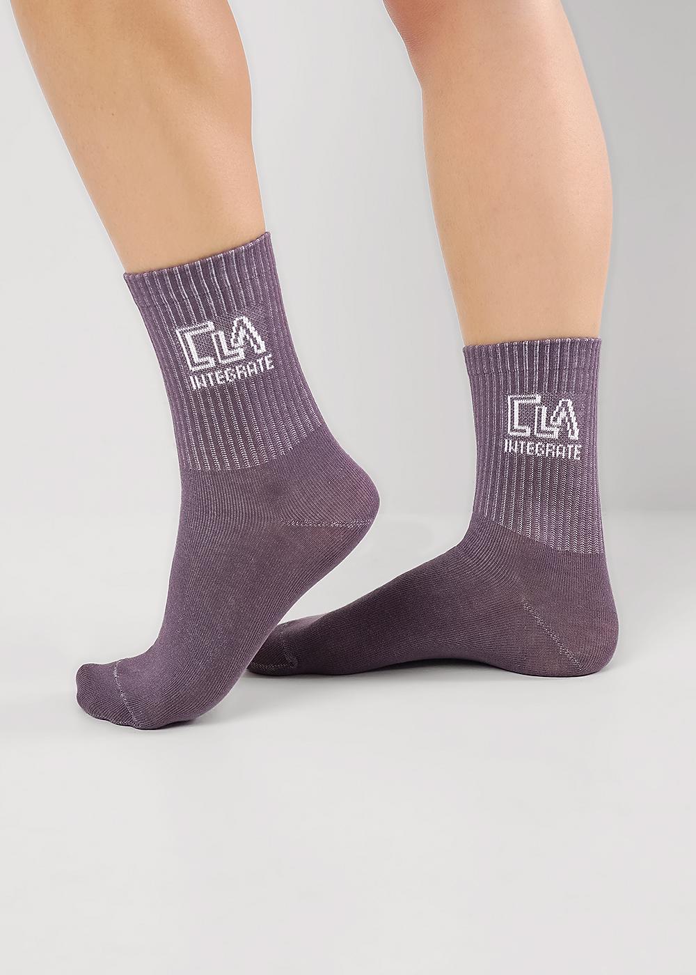 CLE Д5566 Носки женские Д5566 кофейный