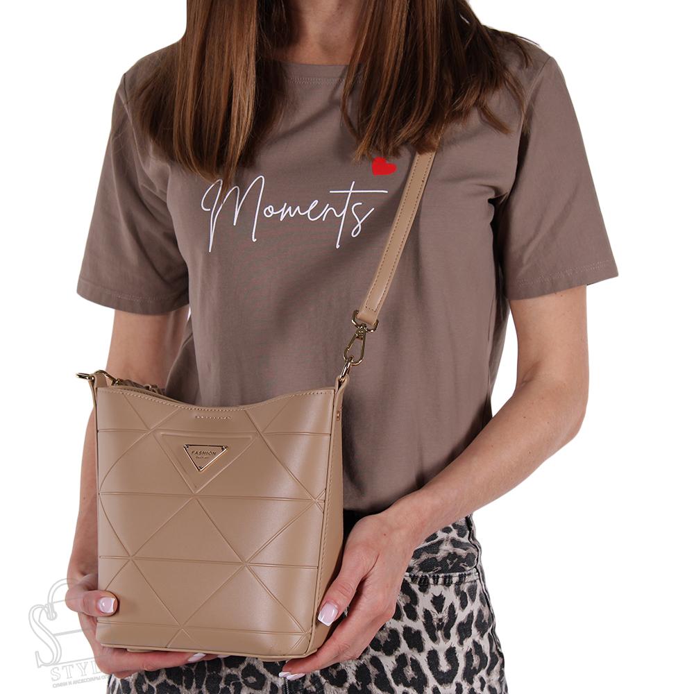 Сумка женская 130-9161-5G apricot Difulan/50