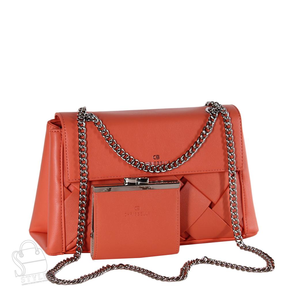 Сумка женская 012309078 orange Crisbella/50