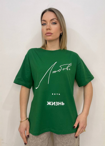Футболка OVER SIZE (плотный хлопок)