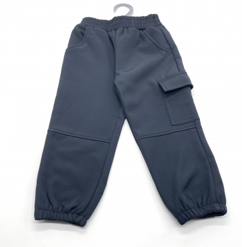 Детские брюки Softshell для девочки и мальчика TED 390 серый