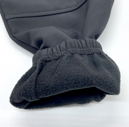 Детские брюки Softshell для девочки и мальчика TED 040 черный