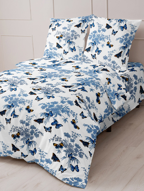 Простыня 1,5сп (150*210) бязь Шуя Реноме 85791 (арт.61/112)