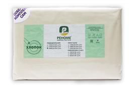 Простыня 120*200*30 поплин на резинке Реноме бежевый (арт.02/123)