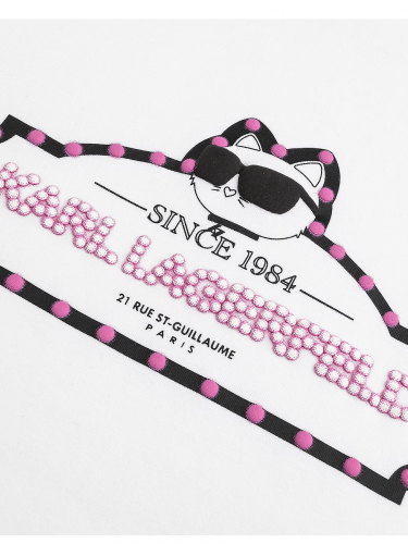 Футболка Karl Lagerfeld 3236 белый