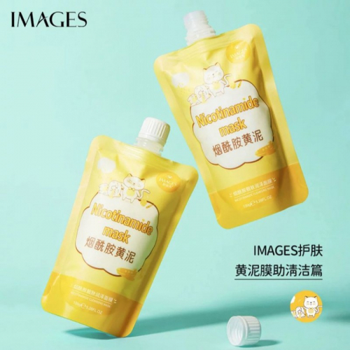 IMAGES Nicotinamide Cleansing Mask маска для лица с никотинамидом, 150 г.