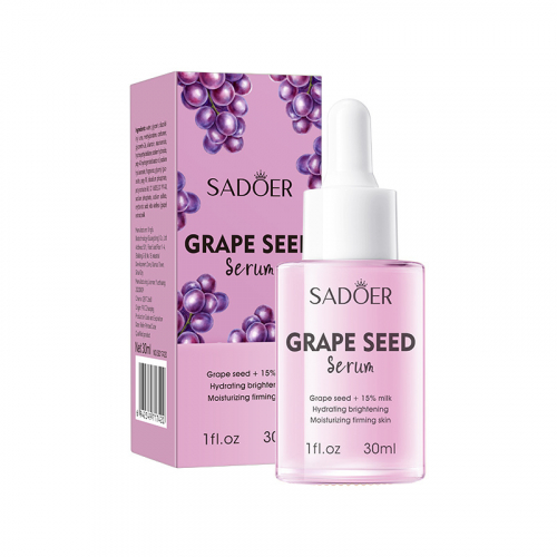 Сыворотка для лица увлажняющая от морщин SADOER GRAPE SEED SERUM