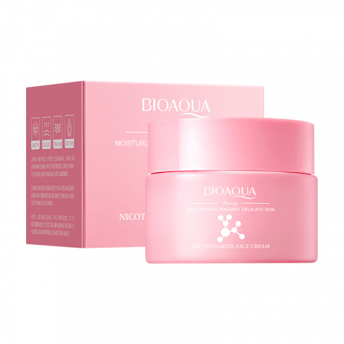 Крем для лица  С НИКОТИНАМИДОМ BIOAQUA, 60 гр.