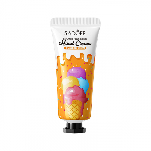 Крем для рук АПЕЛЬСИН, Sadoer ICE CREAM 20g