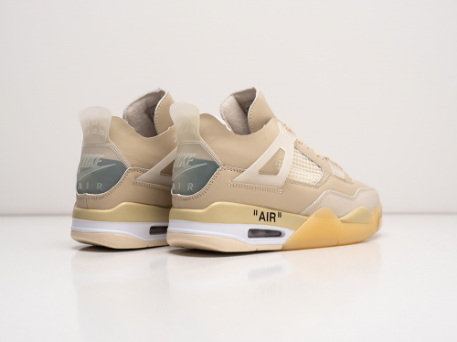 Кроссовки OFF White x Nike Air Jordan 4 Retro