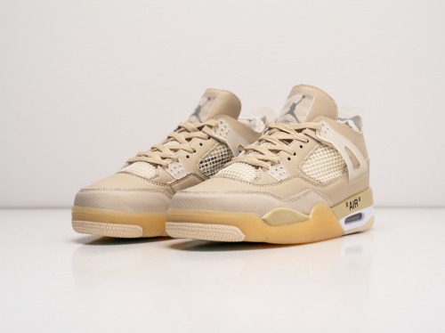 Кроссовки OFF White x Nike Air Jordan 4 Retro
