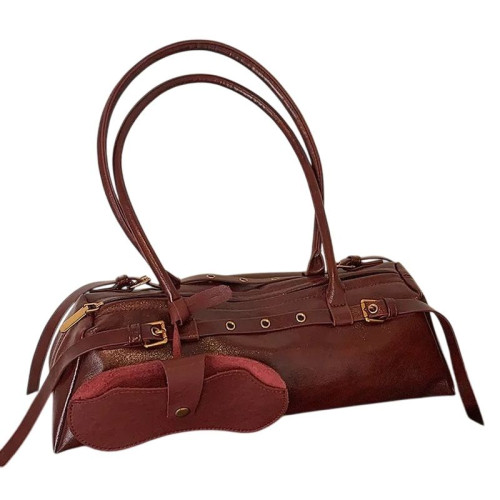 Женская кожаная сумка 1925 BORDO