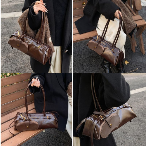 Женская кожаная сумка 1925 COFFEE