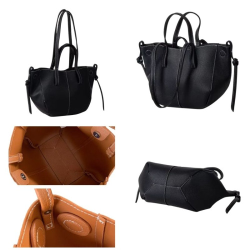 Женская кожаная сумка G-6828 BLACK