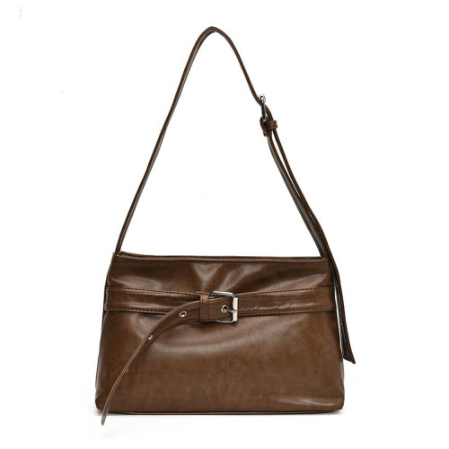 Женская кожаная сумка 6104 KHAKI