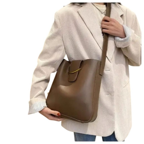 Женская кожаная сумка 3037 BROWN