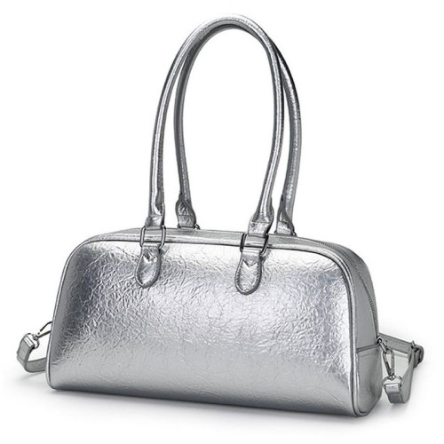 Женская кожаная сумка 5622 SILVER