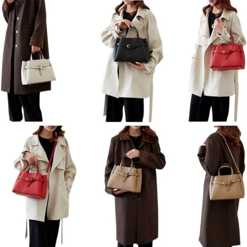 Женская кожаная сумка 9267 BEIGE