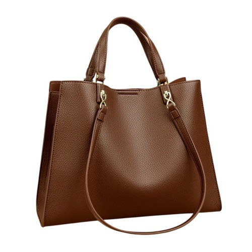 Женская кожаная сумка 2088 BROWN